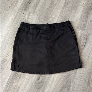 Under Armour Black Mini tennis skort size 10